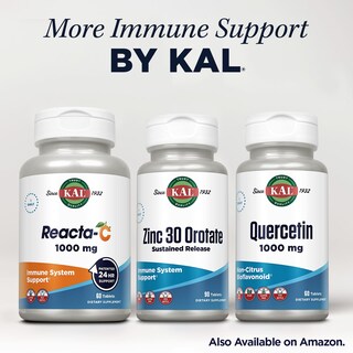 Foto 6 | Foto 6 | Suplemento Kal De Orotato De Zinc, 30 Mg, Liberación Sostenida, 90 Tabletas - Venta Internacional.