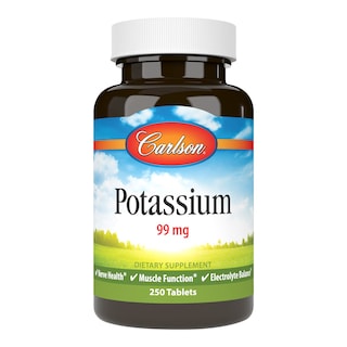 Foto 1 | Foto 1 | El Suplemento Carlson Potassium 99 Mg 250 Tabletas Promueve La Salud - Venta Internacional.