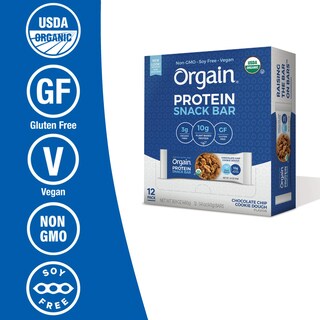 Foto 4 | Foto 4 | Protein Bar Orgain, Masa Orgánica Para Galletas Con Chispas De Chocolate, 40 G - Venta Internacional.
