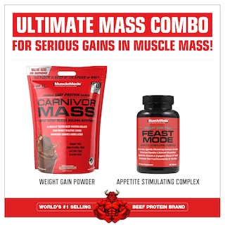Foto 5 | Foto 5 | Proteína De Ternera Mass Gainer Musclemeds Carnivor, 2,7 Kg, Chocolate - Venta Internacional.