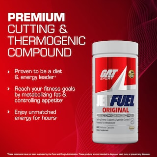 Foto 7 | Foto 7 | Suplemento Para Bajar De Peso Gat Sport Jetfuel Original 144 Cápsulas - Venta Internacional.