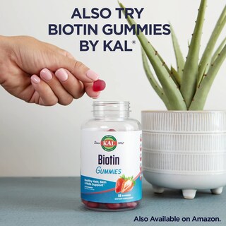 Foto 6 | Foto 6 | Suplemento Kal Ultra Biotina, 10000 Mcg, Activmelt, 60 Tabletas - Venta Internacional.