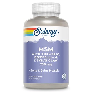 Foto 1 | Foto 1 | Suplemento Solaray Msm 750 Mg 180 Comprimidos - Venta Internacional.