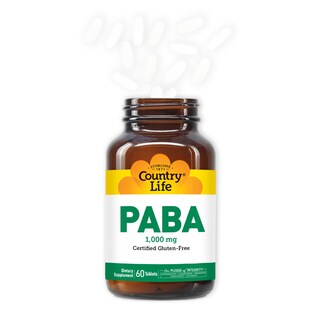 Foto 6 | Foto 6 | Suplemento Country Life Paba 1000 Mg 60 Comprimidos - Venta Internacional.