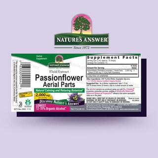 Foto 2 | Foto 2 | Suplemento Nature's Answer Passiflora 60 Ml 2000 Mg - Venta Internacional.