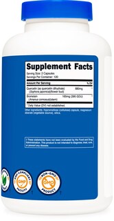 Foto 5 | Foto 5 | Suplemento Nutricost Quercetina 880 Mg Con Bromelina 240 Cápsulas - Venta Internacional.