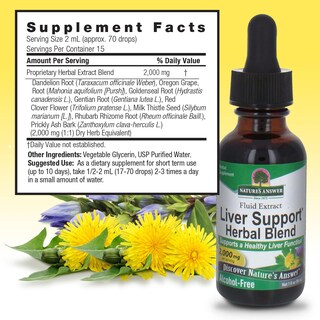 Foto 3 | Foto 3 | Suplemento Nature's Answer Liver Support 2000 Mg 30 Ml - Venta Internacional.