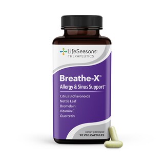 Foto 1 | Foto 1 | Suplemento Lifeseasons Breathe-x Allergy & Sinus Relief 90 Cápsulas - Venta Internacional.