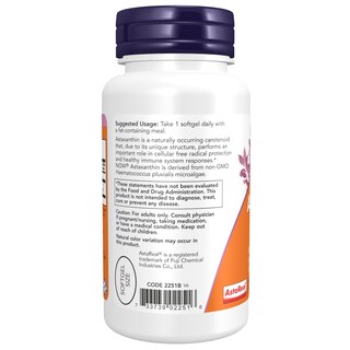 Foto 3 | Foto 3 | Supplement Now Foods Astaxantina 10 Mg Extra Strength 60 Cápsulas Blandas - Venta Internacional.