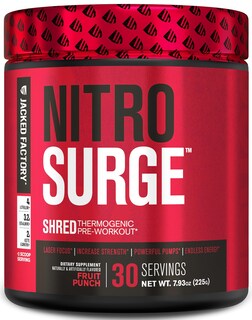 Foto 1 | Foto 1 | Suplemento Para Antes Del Entrenamiento Jacked Factory Nitrosurge Shred - Venta Internacional.