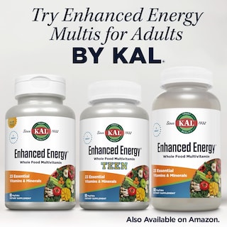 Foto 6 | Foto 6 | Suplemento Kal Enhanced Energy Para Adolescentes En Tabletas 60 Tabletas - Venta Internacional.