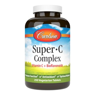Foto 1 | Foto 1 | Suplemento Carlson Super-c Complex De Vitamina C, 500 Mg, 250 Tabletas - Venta Internacional.