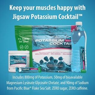 Foto 4 | Foto 4 | Cóctel De Potasio Para Bebidas Electrolíticas Jigsaw Health, 60 Porciones - Venta Internacional.