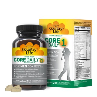 Foto 1 | Foto 1 | Multivitamínico Country Life Core Daily-1 Para Hombres De 50 A Más De 60 Comprimidos - Venta Internacional.