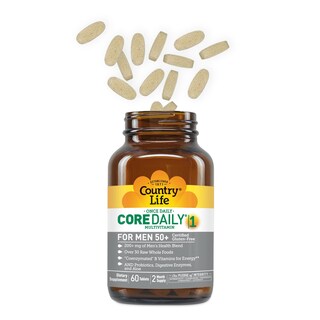 Foto 2 | Foto 2 | Multivitamínico Country Life Core Daily-1 Para Hombres De 50 A Más De 60 Comprimidos - Venta Internacional.