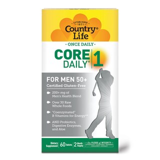 Foto 5 | Foto 5 | Multivitamínico Country Life Core Daily-1 Para Hombres De 50 A Más De 60 Comprimidos - Venta Internacional.