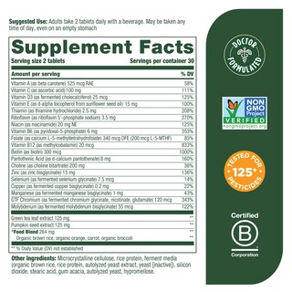 Foto 3 | Foto 3 | Multivitamínico Megafood Men 55+ Advanced 60 Comprimidos - Venta Internacional.
