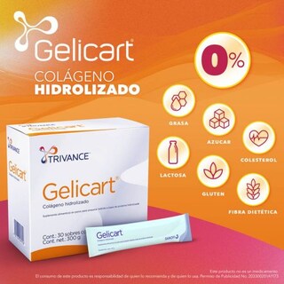 Foto 2 | Foto 2 | Colágeno Hidrolizado Gelicart 30 Sobres de 10 g C/U