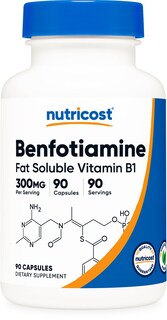 Foto 1 | Foto 1 | Suplemento Nutricost Benfotiamina 300 Mg 90 Cápsulas - Venta Internacional.