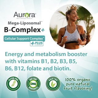 Foto 2 | Foto 2 | Suplemento Aurora Nutrascience Megaliposomal B Complex Más Vitamina C 480 Ml - Venta Internacional.