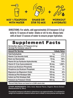 Foto 2 | Foto 2 | Polvo Hidratante Electrolítico Nature's Truth Con Sabor A Limón - Venta Internacional.
