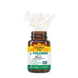 Foto 5 | Foto 5 | Suplemento Country Life L-teanina 200 Mg 60 Cápsulas Veganas - Venta Internacional.