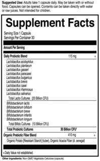 Foto 5 | Foto 5 | Probiótico Garden Of Life Dr. Formulado Una Vez Al Día, 30 Cápsulas - Venta Internacional.