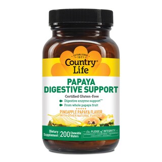 Foto 5 | Foto 5 | Suplemento Country Life Papaya Digestive Support 200 Comprimidos - Venta Internacional.