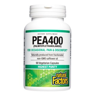 Foto 6 | Foto 6 | Suplemento Natural Factors Pea400 Palmitoiletanolamida 90 Cápsulas - Venta Internacional.