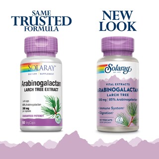 Foto 2 | Foto 2 | Suplemento Solaray: Extracto De Árbol De Alerce Con Arabinogalactano, 300 Mg - Venta Internacional.