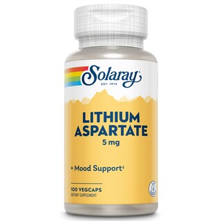 Foto 1 | Foto 1 | Suplemento Solaray De Aspartato De Litio 5 Mg 100 Cápsulas - Venta Internacional.
