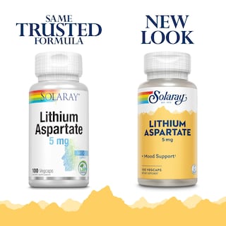 Foto 2 | Foto 2 | Suplemento Solaray De Aspartato De Litio 5 Mg 100 Cápsulas - Venta Internacional.