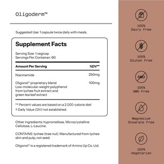 Foto 2 | Foto 2 | Suplemento Quality Of Life Oligoderm Premium Skin Support 60 Cápsulas - Venta Internacional.