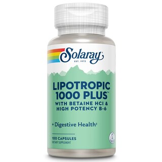 Foto 1 | Foto 1 | Cápsulas De Vitaminas Solaray Lipotropic 1000 Plus, 100 Unidades - Venta Internacional.