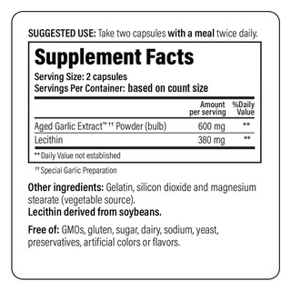 Foto 4 | Foto 4 | Suplemento De Extracto De Ajo Envejecido Kyolic, Fórmula 104, 200 Cápsulas - Venta Internacional.