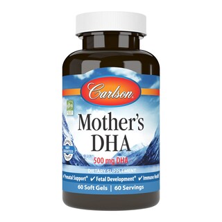 Foto 1 | Foto 1 | Suplemento Carlson Mother's Dha Prenatal 500 Mg De Dha 60 Cápsulas Blandas - Venta Internacional.
