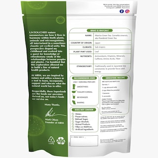 Foto 2 | Foto 2 | Té Verde Matcha En Polvo Mrm Super Foods 180 Ml - Venta Internacional.