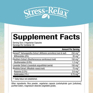 Foto 2 | Foto 2 | Complemente La Serenidad Suprarrenal Stress-relax  De Los Factores Naturales - Venta Internacional.