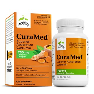 Foto 1 | Foto 1 | Suplemento Terry Naturally Curamed 750 Mg Brain & Heart 120 Cápsulas Blandas - Venta Internacional.