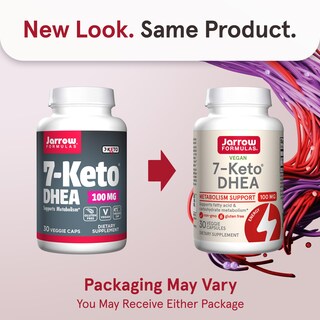 Foto 2 | Foto 2 | Suplemento Jarrow Formulas 7-keto Dhea 100 Mg 30 Cápsulas - Venta Internacional.