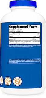 Foto 7 | Foto 7 | Suplemento Nutricost L-lisina 500 Mg 500 Cápsulas - Venta Internacional.