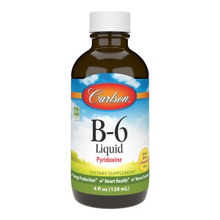 Foto 1 | Foto 1 | Suplemento Carlson B-6 De Vitamina B-6 Líquida, 120 Ml (4 Onzas Líquidas) - Venta Internacional.