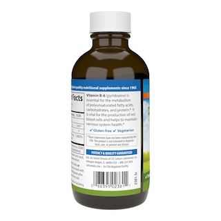 Foto 3 | Foto 3 | Suplemento Carlson B-6 De Vitamina B-6 Líquida, 120 Ml (4 Onzas Líquidas) - Venta Internacional.