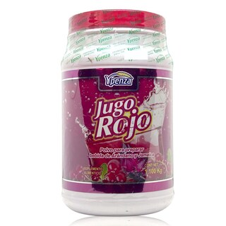 Foto 1 | Foto 1 | Jugo Rojo Polvo Ypenza Sabor Arándano y Jamaica sin Azúcar 1.1 kg