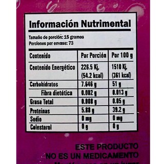 Foto 2 | Foto 2 | Jugo Rojo Polvo Ypenza Sabor Arándano y Jamaica sin Azúcar 1.1 kg