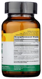 Foto 7 | Foto 7 | Suplemento Country Life Easy Iron, Cápsulas Veganas De 25 Mg - Venta Internacional.