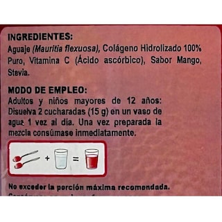Foto 3 | Foto 3 | Aguaje En Polvo Mango 1.1 Kg Ypenza Colágeno Hidrolizado