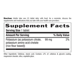 Foto 5 | Foto 5 | Suplemento Country Life Potasio 99 Mg Quelatado 250 Comprimidos - Venta Internacional.