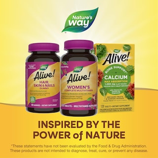 Foto 7 | Foto 7 | ¡multivitamínico Nature's Way Alive! Daily Complete Women, 130 Comprimidos - Venta Internacional.