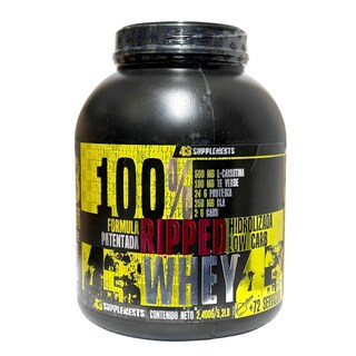 Foto 1 | Foto 1 | 100% Ripped Whey 43 Supplements 5lbs Vainilla